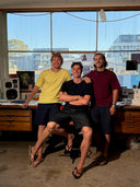 <p>The team behind berties</p>